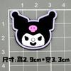 Tamaño pequeño Serie Kulomi Pegamento Suave de PVC Accesorios de Flor para Tarjeta de Cabello Infantil Parche de Flor de Pegamento de Crema Sanrio para Bricolaje