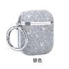 Funda protectora para AirPods 1/2 Funda protectora para AirPods pro para PC funda dura con incrustaciones de diamantes auriculares Apple