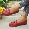 Estação Independente Amazon Mocassins Femininos Loafers Macios Confortáveis Casuais Corrente Plano Boca Rasa Sapatos Únicos