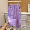 Pantalones Casuales de Primavera y Otoño para Niños, Pantalones Deportivos para Bebé, Pantalones Largos Sueltos para Niñas, Ropa Nueva de Otoño para Niños Pequeños y Niños