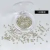 Diamante de Cristal Dongzhou Forma de Gota para Uñas 3*5mm Forma de Pera Explosiva Puntiagudo Relleno de Uñas Portátil Accesorios de Arte de Uñas Maillard