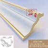 Moldura de Esquina de PU Estilo Europeo con Canaleta para Luz, Moldura de Esquina con Cierre, Línea de Esquina Falsa de Yeso, Línea de Esquina de Pared, Moldura de Canaleta para Luz
