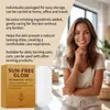 Parche de Cuidado Bronceador para un Brillo Natural, Cómodo y Amigable con la Piel, Color Natural para la Piel del Cuerpo, Parche de Cuidado para Exteriores de Verano