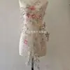Bordado Tie-Dye Grande Patch de Tecido Bordado com Miçangas Flor de Tecido Patch Flor de Arroz Lantejoula Multicor Vestido Roupa Peça Flor Lançamento de Novo Produto