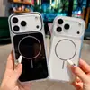 Nuevo Elemento Círculo Delgado Succión Magnética Adecuado para Funda de Teléfono Móvil Iphone17Promax Cubierta Protectora Anticaídas Todo Incluido Apple 16