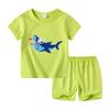 Venta de Liquidación del Fabricante Conjunto Infantil de Manga Corta Pantalones Cortos de Dibujos Animados para Niños Camiseta de Manga Corta para Niñas para Niños de 2 a 6 Años Verano