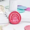 Cabeça de Carimbo de Selo de Cera Série de Personagens Estilo Europeu Noiva de Casamento Selo de Cera Decoração de Casamento Feita à Mão Carimbo de Diário