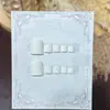 Venda Quente Transfronteiriça Novo Estilo Unhas Postiças de Unha do Pé, Pedaços de Unha do Pé Olho de Gato Feitos à Mão, Adesivos de Unha Postiça, Arte de Unha