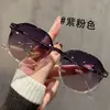 Gafas de Sol de Marco Grande para Mujer, Protección Solar y Protección UV, Nuevo Estilo Trendy 2026, Efecto Adelgazante para Caras Grandes, Gafas de Sol de Gama Alta al por Mayor