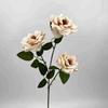 Cor Champagne Flor de Casamento Flor Artificial Atacado Decoração de Layout de Local Guia de Caminho Palco Salão de Casamento Arranjo de Flor Artificial Arranjo de Flor Artificial Flor Artificial