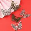 Qk048 Pulseira de Borboleta Grande Vazada Corrente de Suéter Pingente DIY Liga de Zinco Acessórios de Joia Fornecimento Direto da Fábrica