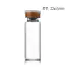 22 Venta al por Mayor Transparente Alto Borosilicato Botella de Control Botella de Vidrio Snap Experimento Químico Botella de Polvo Liofilizado Sub-envasado de Cosméticos