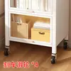 Armário de Exibição de Estante de Aço para Casa 40cm Armário de Vidro à Prova de Poeira Armário de Chapa Metálica Pintada Armário de Armazenamento para Casa
