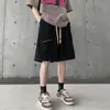 Pantalones cortos de trabajo estilo americano para hombre, verano 2023, nuevo diseño, nicho, holgados, talla grande, pantalones cortos casuales