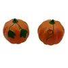 Calabaza pequeña de plástico calabaza de cara pequeña decoración de Halloween accesorios para fotografía de sitio 4 especificaciones