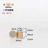 Candado de imitación cobre de una palabra personalizado comercio exterior OEM OEM OEM candado de hierro de imitación cobre de grosor medio candado impermeable antioxidante