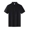 Polo de manga corta con solapa nuevo para hombre y mujer, camisa cultural corporativa, overol, camiseta, camisa publicitaria de campaña, logo estampado