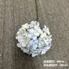 Coleção de Hortênsias 3D Flores Artificiais Flores Falsas Pequena Hortênsia para Exibição Modelo de Casamento Sala Decoração Suave Flores Artificiais