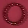 Pulsera Cinnabar Debe Aprobar Exámenes Gaokao Lista Dorada Título Pulsera de Arena Oro Púrpura Unisex Pulsera Título Lista Dorada