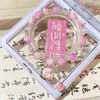 Nuevo Estilo Chino Cerámica Imitación Caja Mariposa Amor Luna Pulsera para Novia Papelería Estudiantes Pulsera Envolvente Regalo