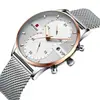 Reloj de Cuarzo Casual de Recompensa Reloj Deportivo para Hombre Transfronterizo Europeo y Americano Negocios Nuevo Estilo Cronógrafo de 5 Manecillas Reloj para Hombre