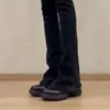 Botas de Neve Esportivas Retro com Solado Grosso e Bico Redondo para Mulheres 2026 Inverno com Zíper Lateral Forradas com Lã Quentes Casuais Roupas de Trabalho Botas de Algodão