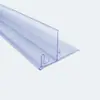 Etiquetas personalizadas para prateleiras de supermercado, Tiras de exibição de preço de plástico transparente de PVC, Tiras verticais de exibição de preço de PVC