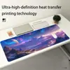 Alfombrilla de Ratón Extra Grande E-Sports Animación Juego Estilo Chino Teclado de Computadora Pad de Escritorio Borde Bloqueado Engrosado Se Puede Personalizar