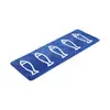 Alfombra de Piso con Pez de Dibujos Animados Transfronteriza, Felpudo Absorbente para Baño, Felpudo de Entrada Fácil de Cuidar, Alfombra de Imitación Cachemira para Sala de Estar