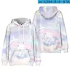 Sudadera con capucha Sanrio MyMelody Melody Estampado de Dibujos Animados Lindo Holgada Casual Sudadera con Capucha