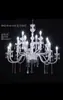 Nuevos Accesorios de Boda Lámpara de Cristal Decoración de Salón de Bodas Decoración de Salón de Cristal Lámpara Acrílica de Múltiples Niveles Candelabro Grande