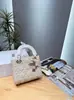 Transfronterizo 2026 Nuevo Bolso Dior Lady Dior con Múltiples Bolsillos y Lazo Bolso de Mano Acolchado de Moda Clásico Versátil Bolso de Hombro Cruzado