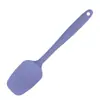 Espátula Raspadora de Silicone Integrada Colher para Cozinha Doméstica Assar Creme Espátula Grau Alimentício Resistente a Altas Temperaturas Antiaderente Raspador de Panela
