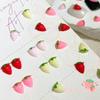 Acessórios de Joias DIY Mini Unha Manicure Joias Desenho Animado Resina Creme Cola Acessórios Decoração Fruta Morango