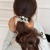 Goma para el pelo de burbujas de encaje de lunares de color sólido retro transparente coreana de verano, accesorio versátil para el pelo para niñas