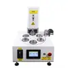 57*53mm Coração de Pêssego Ppx Máquina Pneumática de Botons Ímã de Geladeira Coração Molde em Formato de Coração Equipamento