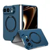 Adecuado para Funda de Teléfono Magnética Duo para iPhone, Funda Protectora Magnética Integral Anti-Caídas para Funda de Teléfono Plegable Apple