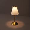 Amazon Exclusive Nordic LED Retro Metal Lâmpada de Mesa Simples Quarto Cabeceira Atmosfera Quente USB Recarregável Luz Noturna