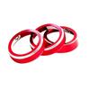 Anillo decorativo de aleación de aluminio para perilla de aire acondicionado de Suzuki Jimny 19-22 Jimny JB64JB74 nuevo