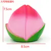 Decoración de pastel de durazno de cumpleaños de simulación Rosa Durazno Durazno adornos de cumpleaños para cumpleaños accesorios para hornear pasteles de cumpleaños