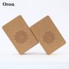 Ladrillo de yoga de corcho natural con personalidad, logotipo de Ai Yang Zheng, personaje de madera maciza, ladrillo especial sin escoria para danza infantil.