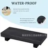 Estante de Madera para Jabón de Baño Charola para Jabón Taburete Pequeño Estante de Almacenamiento Taburete Pequeño de Madera Estante para Macetas Estante de Almacenamiento