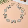 Cadena de cintura de metal mariposa bohemia transfronteriza europea y americana para mujer, cadena corporal de cinturón de cintura ovalado tallado estilo étnico vintage