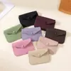 Comercio Exterior Retro Gama Alta Cartera Cero Ins Textura de Tela PU Portatarjetas Mini Bolso para Tarjeta de Acceso de Identificación Venta al por Mayor Tarjeta