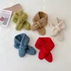 Bufanda de Punto para Niños Otoño e Invierno, Calentador de Cuello Rayado Cálido para Niños y Niñas, Calentador de Cuello de Lana para Bebé Estilo Coreano Lindo y Moderno