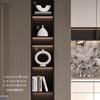 Gabinete de vinos de alta gama, de lujo y ligero, decoración moderna y minimalista para sala de estar, mueble de TV, oficina, estudio, estantería, traje