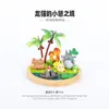 Paquete de Materiales para Paisaje Micro DIY Infantil Mundo Grande Arcilla Creativa Pegamento Marco de Madera Hecho a Mano Juguetes Educativos