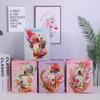 Bolsa de regalo para botella de perfume bolsa de papel para regalo de cosméticos empaque para compras bolsa de papel UV Bolso Crystal Lady comercio exterior Mayoreo