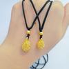 Areia ouro durian pingente on-line celebridade estilo nicho design manter sua vida Qixi comemorativo colar presente pingente joias