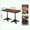 Sillas de Bistro Estilo Medieval, Mesas y Sillas de Comedor Comerciales, Juegos de Mesa y Sillas para Cafetería, Mesas y Sillas de Bar Estilo Americano